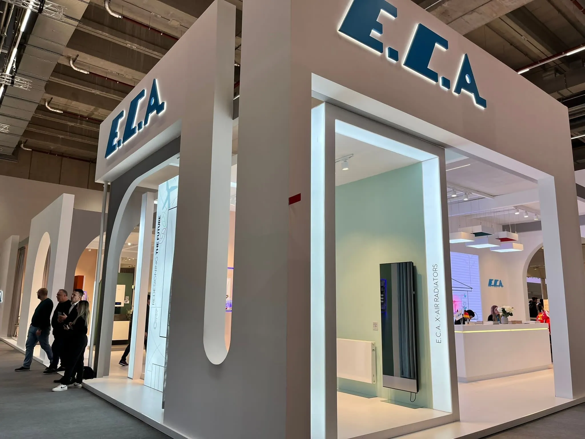 E.C.A. präsentiert Badkeramik und Wärmelösungen