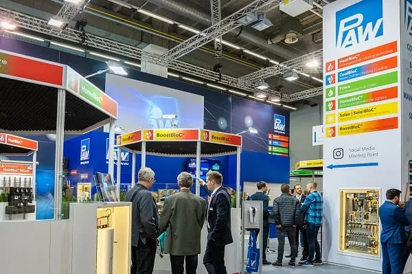 Live vor Ort auf den Frühjahrsmessen kann das Fachpublikum die breite Produktpalette von PAW erleben.