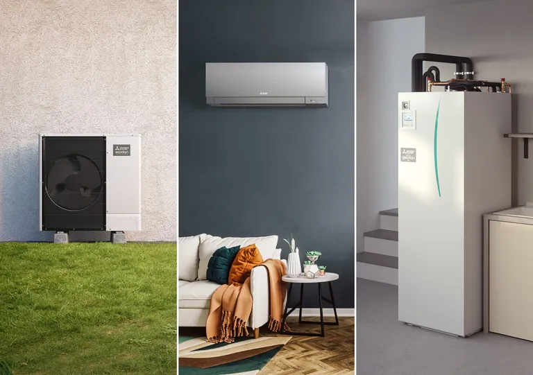 Unter dem Motto „Wärmepumpe weitergedacht. Vielfalt entdecken.“ präsentiert Mitsubishi Electric seine Heizkonzepte auf der SHK+E Essen und auf der IFH/Intherm in Nürnberg.