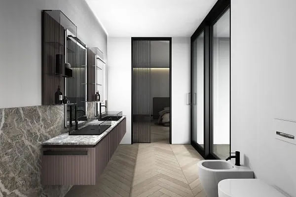 In Halle 06 auf Stand A36 erwarten Besucher die neuesten Kollektionen der Idea Group sowie die digitale Inszenierung der Badmöbel in Palette CAD.