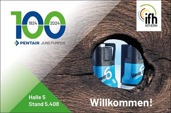 Jung Pumpen präsentiert neue flachabsaugende Pumpen