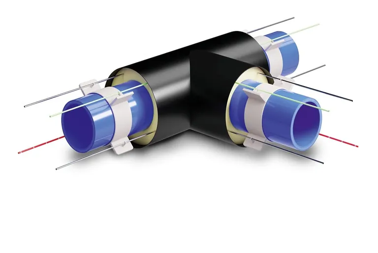 Mit der Leckage&uuml;berwachung &ndash; hier das System in Zusammenarbeit mit der Brandes GmbH &ndash; rundet aquatherm sein Portfolio im Bereich des Rohrleitungssystems aquatherm energy ab.