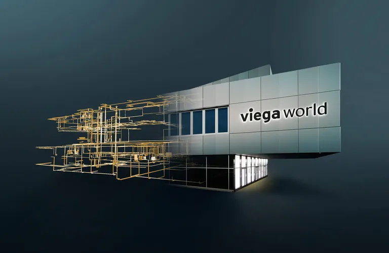 Die „Viega World“ gilt als Leuchtturmprojekt für digitales Bauen, integral geplant mit der Arbeitsmethodik BIM.