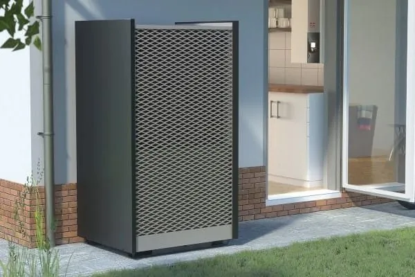 Monobloc-Wärmepumpe Grafik