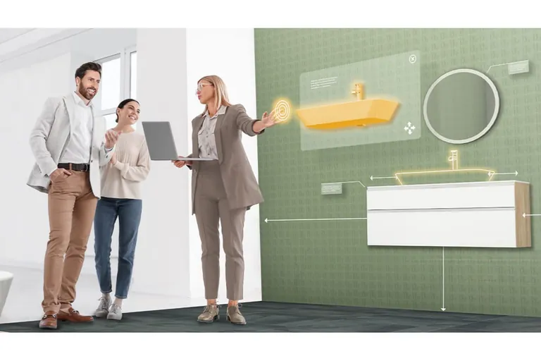 Palette Rooms vereint Planung und Verkauf und er&ouml;glicht es Kunden besonders einfach in den Gestaltungsprozess einzubinden.