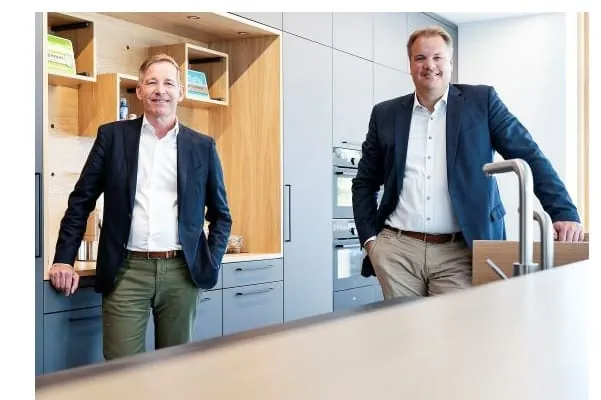 Torsten Goldbecker und Jens Hölper, Garant-Geschäftsführung (v. l.).