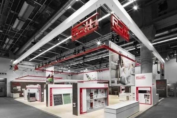 Messestand Roth , Grafik