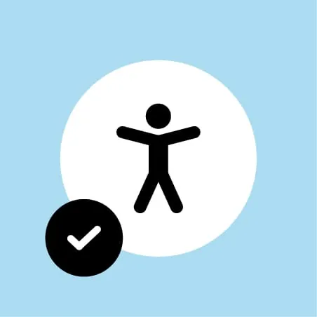 Sobald der Assistent f&uuml;r Barrierefreiheit in Form eines stilisierten Menschen auf der Toto-Website durch Anklicken aktiviert ist, lassen sich individuelle Einstellungen zur digitalen Teilhabe an der Onlinepr&auml;senz vornehmen.