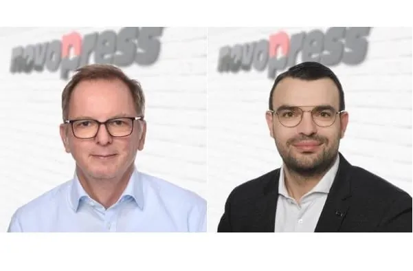 Christian Kemper, Head of Marketing, und Sven Ei&szlig;er, Leiter Vertrieb, verst&auml;rken das Team (v. l.).