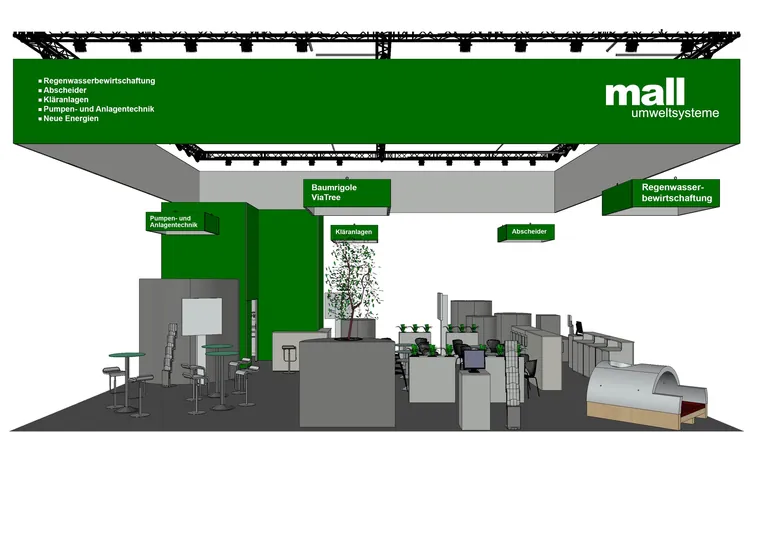 Auf der IFAT 2024 zeigt Mall seine Neu- und Weiterentwicklungen für den Umgang mit Regenwasser und Abwasser sowie wassergefährdenden Flüssigkeiten