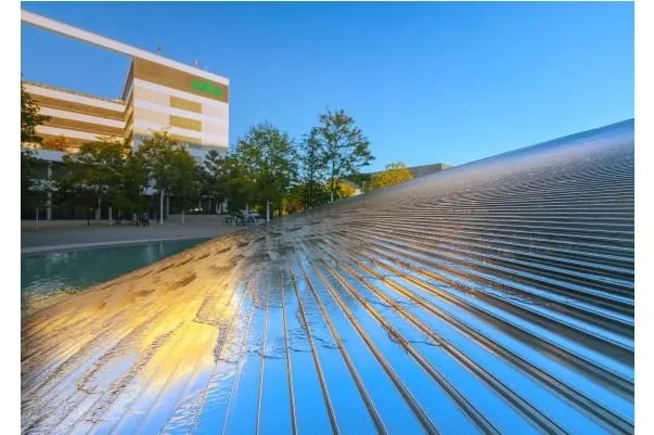 Die Wilo Gruppe – hier der Unternehmenshauptsitz Wilopark in Dortmund – hat im Geschäftsjahr 2023 trotz des anspruchsvollen Marktumfelds einen Umsatz- und EBITDA-Rekord erzielt.