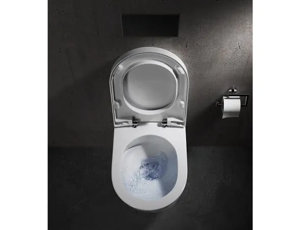 Die Cyclonic-Flush-Technologie des WC IL 54 sorgt für einen vollflächigen Spülvorgang.