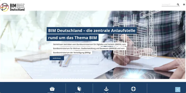 Das Bundesministerium der Verteidigung (BMVg) tritt der Initiative „BIM Deutschland – Zentrum für die Digitalisierung des Bauwesens“ (BIM Deutschland) bei.