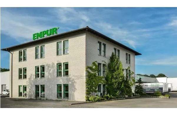 Der Sitz der Empur Produktionsgesellschaft mbH in Buchholz-Mendt.