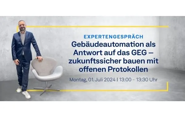 Expertengespräch: Gebäudeautomation als Antwort auf das GEG