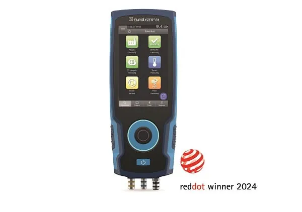 Der Eurolyzer S1 überzeugte mit seinem innovativen, funktionalen Design die Jury des Red Dot Award 2024.