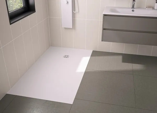 Vollst&auml;ndig eingebettet erm&ouml;glicht Kineone einen rutschfesten und barrierefreien Einstieg. Sie besticht durch ihr minimalistisches Design.