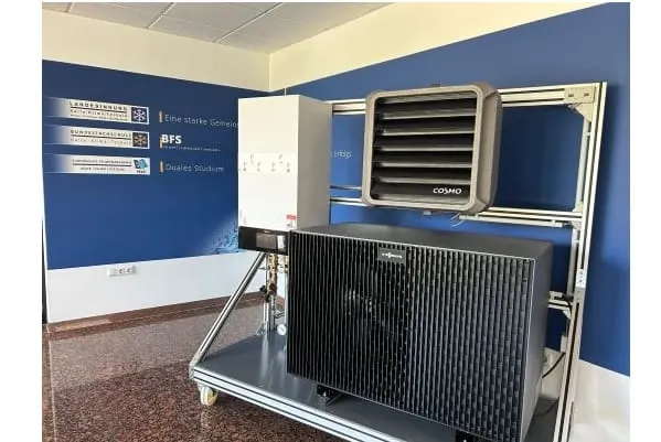 Das W&auml;rmepumpen-Know-how wird in der Bundesfachschule an modernen Schulungsanlagen vermittelt.