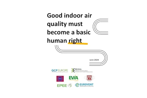 Im Manifest wird gefordert, dass eine gutes Innenraumklima zu einem Menschenrecht werden muss.