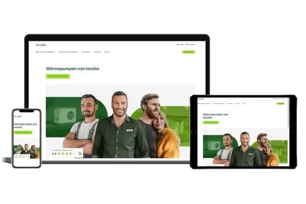 Alle Informationen zum Thema W&auml;rmepumpe und L&uuml;ftung auf einen Blick und direkte Kontaktm&ouml;glichkeiten zum Hersteller. Das alles erwartet Nutzer ab sofort auf waermepumpe.tecalor.de. 