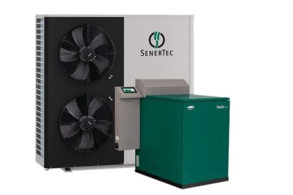 W&auml;rmepumpe und BHKW Dachs