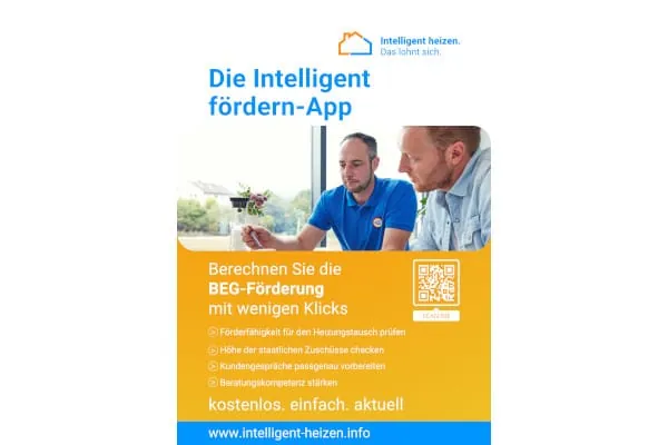 Die Intelligent fördern-App wurde an die neue BEG-Förderung angepasst.