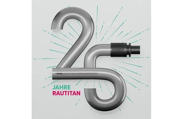 Vor 25 Jahren hatte Rehau die Vision, die Installation von universellen Rohr- und Fittingsystemen f&uuml;r Wasser und W&auml;rme zu vereinfachen: Die Geburtsstunde von Rautitan.