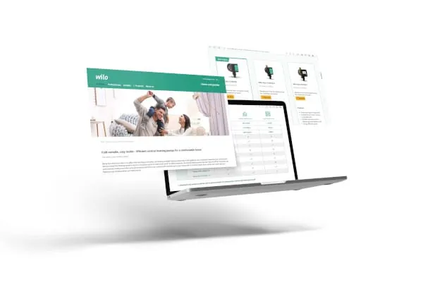 Das Herzst&uuml;ck der Kampagne bildet der Launch der neuen Webseite www.wilo.de/haus-und-garten f&uuml;r Installateure und Endkunden.