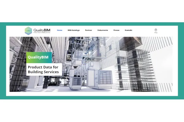 Die Branchenplattform QualityBIM unter www.qualitybim.com.