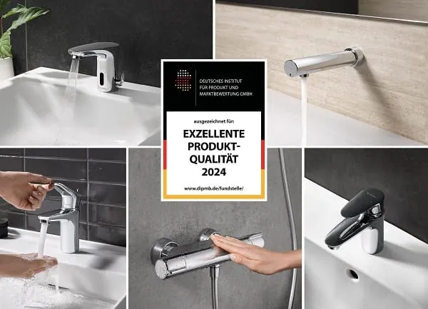Modus-Armaturen mit Gütesiegel für Exzellente Produktqualität ausgezeichnet