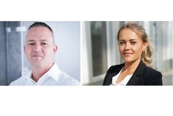 Verst&auml;rkung Vertrieb: Mit Kerstin Bittner und Marc Nastedt hat H&uuml;ppe zwei neuen Leitungspositionen im Business Development und im technischen Service besetzt.