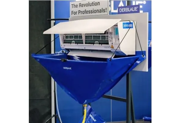 Der Blaue zeigt neuen Falt-Trichter auf Chillventa 2024