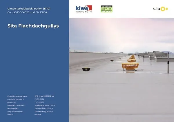 Transparenz auf 24 Seiten: Die gesamte EPD f&uuml;r Sita Polyurethan Bauteile ist auf der Sita-Website einsehbar.