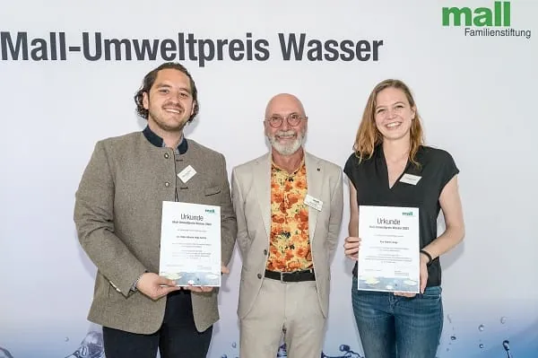 Auch 2025 verleiht die Mall-Familienstiftung wieder ihren Umweltpreis Wasser f&uuml;r herausragende Abschlussarbeiten. 