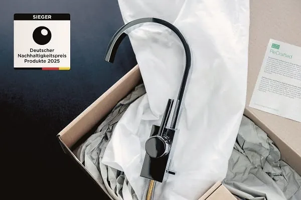 Dornbracht ReCrafted wird mit dem Deutschen Nachhaltigkeitspreis in der Kategorie &bdquo;Produkt&ldquo; ausgezeichnet.