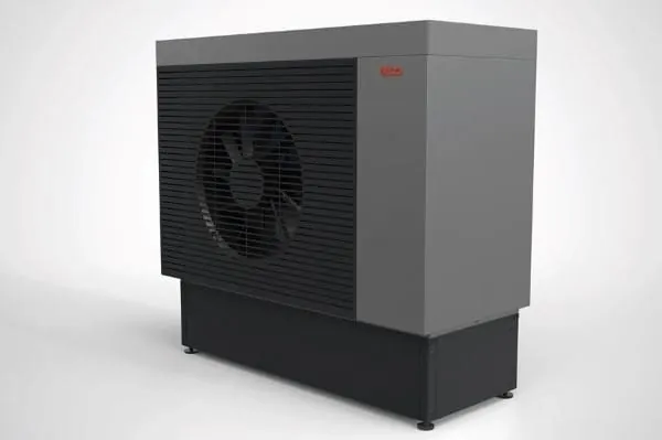 Luft-Wasser-Wärmepumpe in Monoblock-Bauweise für Außenaufstellung