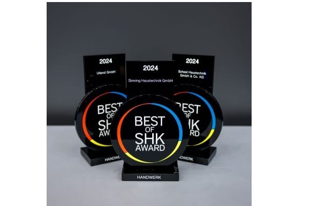 Das SHK-Fachmedium Si verlieh zum 26. Mal den „Best of SHK Award für das Handwerk“.