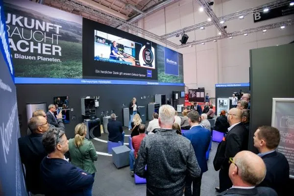 Der &bdquo;Best of SHK Award f&uuml;r das Handwerk&ldquo; wurden am Abend des 21. November 2024 auf der GET Nord in Hamburg am Messestand von Buderus, dem diesj&auml;hrigen Exklusiv-Sponsor des Si-Awards, verliehen.