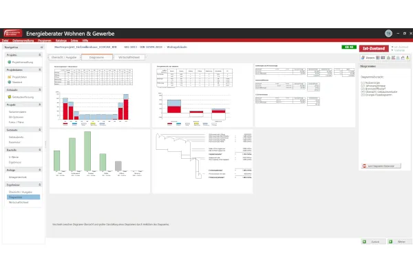 Die Software „Energieberater“ ist ideal für energetische Berechnungen.