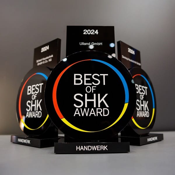 Die Si präsentiert die Gewinnerinnen und Gewinner des „Best of SHK Award 2024“ im Bereich Handwerk.