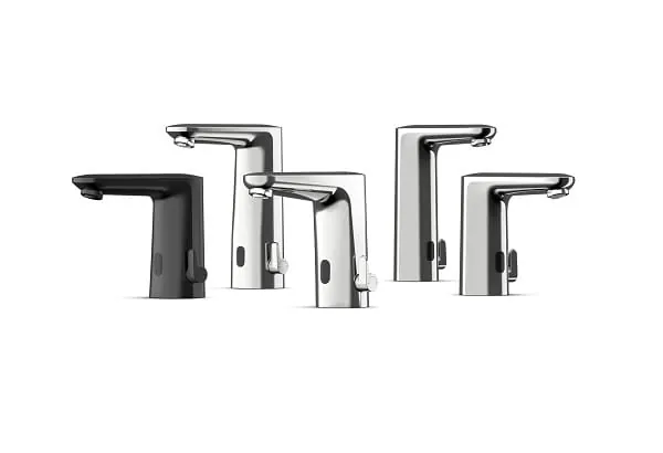 Die neue HansaElectra ist in drei Designvarianten, zwei verschiedenen Größen und den zwei Oberflächen Chrom und Mattschwarz verfügbar. Alle Modelle haben die Environmental Product Declarations (EPD).