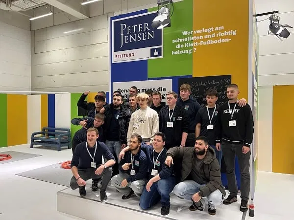 Peter Jensen Stiftung mit Montagewettbewerb auf der GET Nord