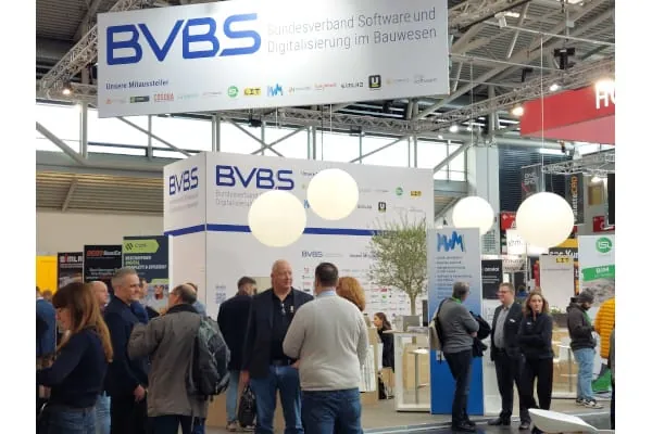 Auf dem Gemeinschaftsstand des BVBS präsentierten 14 Mitgliedsunternehmen ein breites Spektrum zukunftsweisender Lösungen.