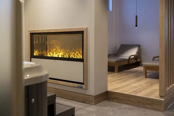 Im Entspannungsbereich kann neue Energie getankt werden.