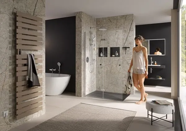 Die innovativen Produkte von HSK vereinen ansprechende Ästhetik mit raffinierter Funktionalität.