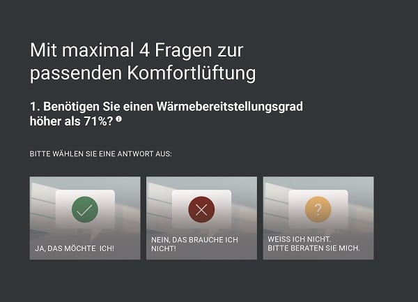 Der neue Gerätefinder von Meltem verspricht den schnellen und einfachen Weg zum passenden Lüftungsgerät.