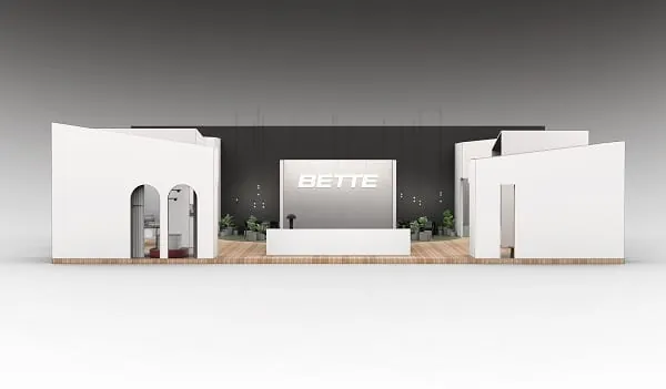 Auf der ISH 2025 will Bette mit cleveren L&ouml;sungen, innovativem Design und einem inspirierenden Standkonzept &uuml;berzeugen.