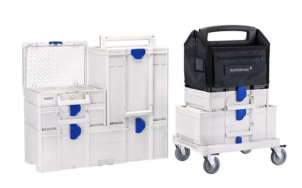 Auf der ISH 2025 in Frankfurt präsentiert systainer-Hersteller Tanos praktische Aufbewahrungslösungen für die SHK-Branche.