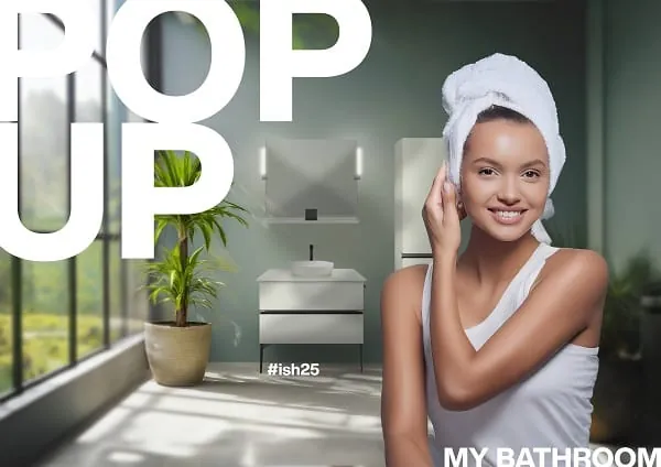 Bei Pop up my Bathroom steht dieses Mal ganz der Mensch im Mittelpunkt. Mit den Inszenierungen soll den Messebesuchern bewusstwerden, wie sehr die Nutzerbedürfnisse integraler Bestandteil der Badplanung sind.