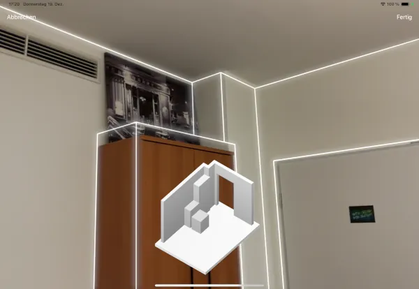 LiDAR-Technologie erweitert die Optimus-App.